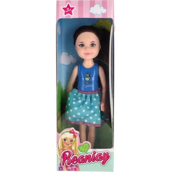 Panenka MC PANENKA 12CM 6X16X4 Hračka Pro Holčičku PANENKA Panenka pro 3leté děti Mega