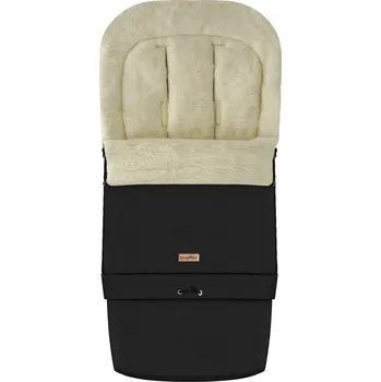 Fusak WOMAR / ZAFFIRO ZAFFIRO Nastavitelný fusak s ovčí vlnou SleepGrow Nordico - Černý