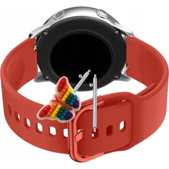 Pouzdro na mobilní telefon Řemínek Řemínek pro Manta Activ X GPS, Silikonový Červený S poutkem, nastavitelný