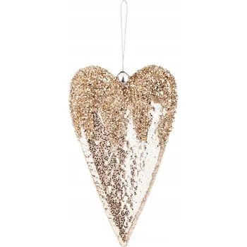 Vánoční dekorace Vánoční Koule zdobená vánoční koule 14 cm 1 ks