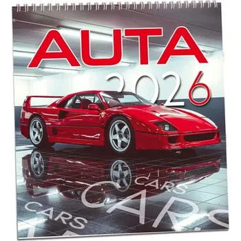 Kalendář Kalendář nástěnný Auta 2026 (KN330 )