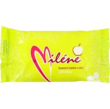 Mýdlo Miléne toaletní mýdlo s vůní jablka 100g