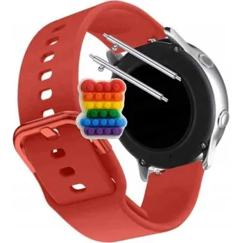 Pouzdro na mobilní telefon Řemínek / Pásek Řemínek pro Haylou RS4 Plus, Silikonový Červený Smyčka, nastavitelný