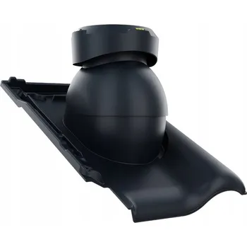 Vrták Kanalizační odvětrávací komínek fI110 CREATON TITANIA Břidlicová glazura