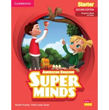 Anglický jazyk Super Minds Starter Student's Book with eBook American English – Herbert Puchta,Peter Lewis-Jones (EN)