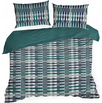 Povlečení Povlečení 220 x 200 3 dílů Bavlněný komplet Nika Oboustranné