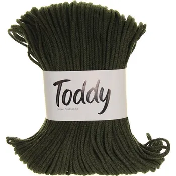 Příze Příze Toddy Premium, 3mm, 802 D, tmavě olivová