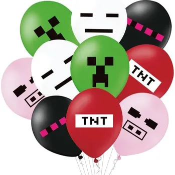 Balónek Minecraft Balónky 12 palců 10 kusů