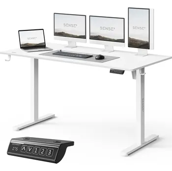 Elektricky nastavitelný stůl 140x70 cm s regulací výšky 72-118 cm SENSE7