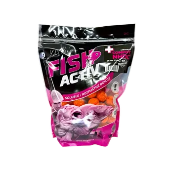 Boilies LK Baits Fish Activ Plus Compot NHDC 24mm, 1kg