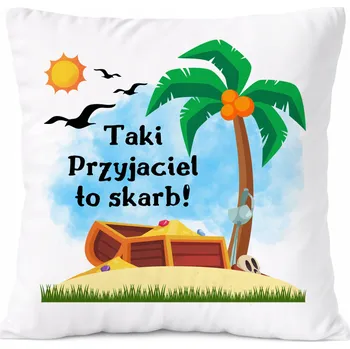 Obraz Bílý Polštář s potiskem fotografie PoliDraw pro analytika jako Dárek