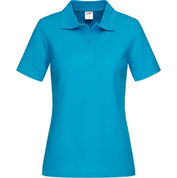 Dámské tričko Stedman® Dámské polo triko ST3100 Ocean Blue L