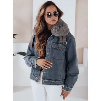 Dámská džínová bunda FURDENIM Dstreet TY4755 Barva: Modrá - světle, Velikost: L