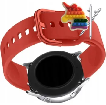 Pouzdro na mobilní telefon Řemínek Řemínek pro OnePlus Watch 2R, Silikonový Červený Smyčka, nastavitelný