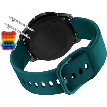 Pouzdro na mobilní telefon Řemínek / Pásek Řemínek pro Skagen Gen 6, Silikonový Zelený Smyčka, Nastavitelný