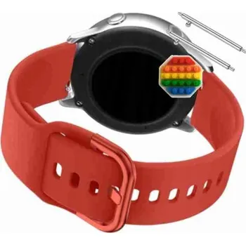 Pouzdro na mobilní telefon Řemínek Řemínek pro Oukitel BT20, Silikonový Červený Smyčka, nastavitelný