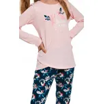 Cornette pyžamo růžové, velikost 152