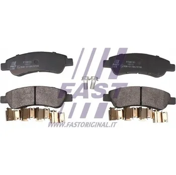 Zavěšení kol BRZDOVÉ DESTIČKY FIAT DUCATO 06> ZADNÍ BEZ SENZORU