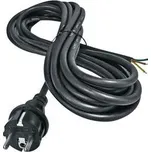 Flexo šňůra gumová 3x2,5mm2 5m černá Geti