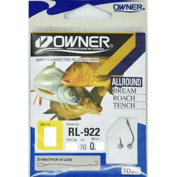 Rybářský háček HÁČKY OWNER RL922 PIN S NÁVAZCEM vel