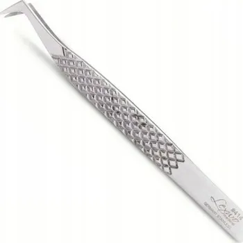 Kosmetická pinzeta LEXWO KOSMETICKÁ PINZETA #414 ZAKŘIVENÁ OCEL