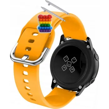 Pouzdro na mobilní telefon Pásek Řemínek pro Garmin D2 Air X10, Mrkvový silikonový smyčkový, nastavitelný