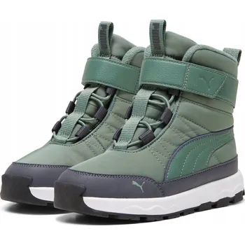 Dívčí zimní obuv Dětské zimní vysoké boty Puma Sněhule Evolve Boot AC+, velikost 33
