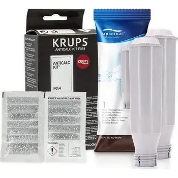 Příprava kávy Sada filtrů Krups AL-TES46 2ks + Odvápňovač Krups F054