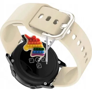 Pouzdro na mobilní telefon Pásek Řemínek pro Kieslect Ks3, Silikon Béžová Poutko, nastavitelný