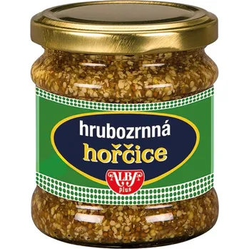 Hořčice ALBA plus Hořčice hrubozrnná 180 g