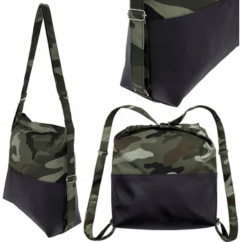 Městský batoh Hnědý školní batoh Allbag