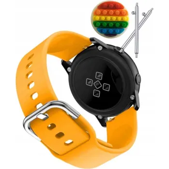 Pouzdro na mobilní telefon Pásek Řemínek pro GlacierX Orb, Mrkvový silikonový smyčkový, nastavitelný