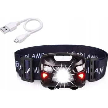 Bezpečnostní kamera APUNOL USB čelovka, silná, nabíjení USB