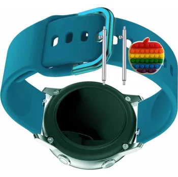 Pouzdro na mobilní telefon Pásek Řemínek pro Gydom Chytré Hodinky PK19, Mořský silikon, nastavitelný