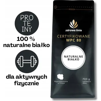 Protein Protein syrovátkový koncentrát - WPC Zdrowa Linia prášek 700 g příchuť natural