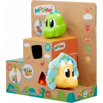 Hračka pro nejmenší Goliath Senzorická hračka Modimi s dinosaury Donny a Dash