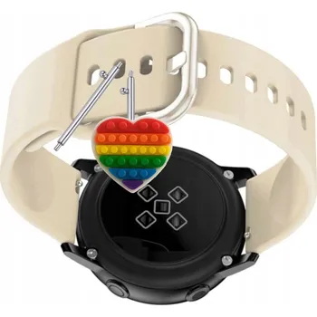 Pouzdro na mobilní telefon Řemínek Řemínek pro Acme SW201, Silikonový Béžový Smyčka, nastavitelný