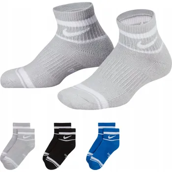 Pánské ponožky PONOŽKY NIKE Everyday s polstrováním kotníků SK0058 957 RM KOTNÍKOVÉ PONOŽKY 38-42)