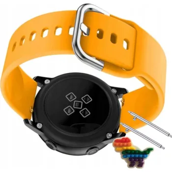 Pouzdro na mobilní telefon Pásek Řemínek pro Coros Apex 46 mm, Mrkvový silikon, nastavitelný