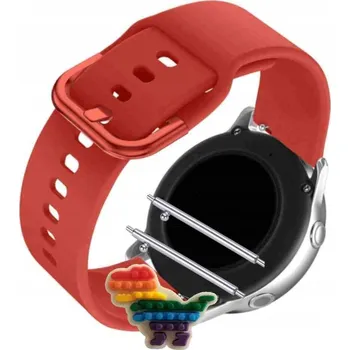 Pouzdro na mobilní telefon Řemínek / Pásek Řemínek pro Acme SW203, Silikonový Červený Smyčka, nastavitelný