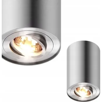 Nástěnné svítidlo Bodové kulatý svítidlo Zuma Line šedé