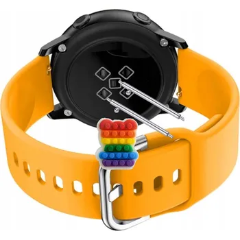 Pouzdro na mobilní telefon Pásek Řemínek pro Colmi C63, Mrkvový silikonový smyčkový, nastavitelný