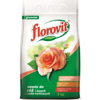 Hnojivo FLOROVIT Hnojivo pro růže a kvetoucí rostliny 3 kg