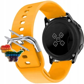 Řemínek na hodinky Řemínek Řemínek pro Garmin Approach S70 47 mm, Silikonový Mrkvový Smyčka,