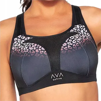 Dámské spodní prádlo Ava sportovní podprsenka černá velikost 80F