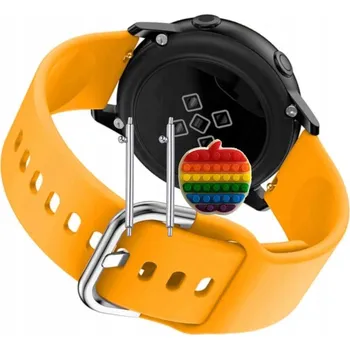 Pouzdro na mobilní telefon Pásek Řemínek pro Colmi SKY 8, Mrkvový silikon, nastavitelný