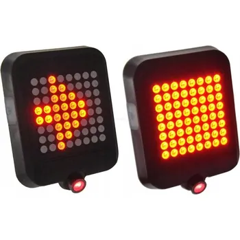 Cyklosvítilna Osvětlení na kolo Zadní signalizační světlo PROX Feniks 64 LED Laser