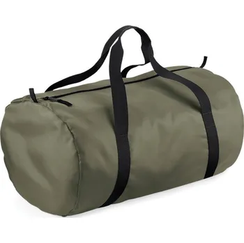 Nákupní taška BagBase Taška Packaway BG 150, objem 32l COT520150u0999-olive green UNI Olivová/černá