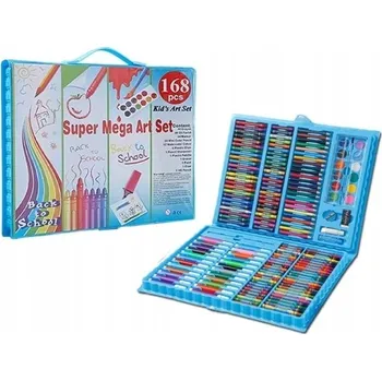 Výtvarná sada SADA NA MALOVÁNÍ PRO MALÉHO UMĚLCE 168 ks