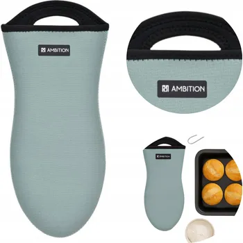 Chňapka KUCHYŇSKÁ RUKAVICE CHŇAPKA OCHRANNÁ ŽÁRUVZDORNÁ DO TROUBY S DLOUHÝM RUKÁVEM